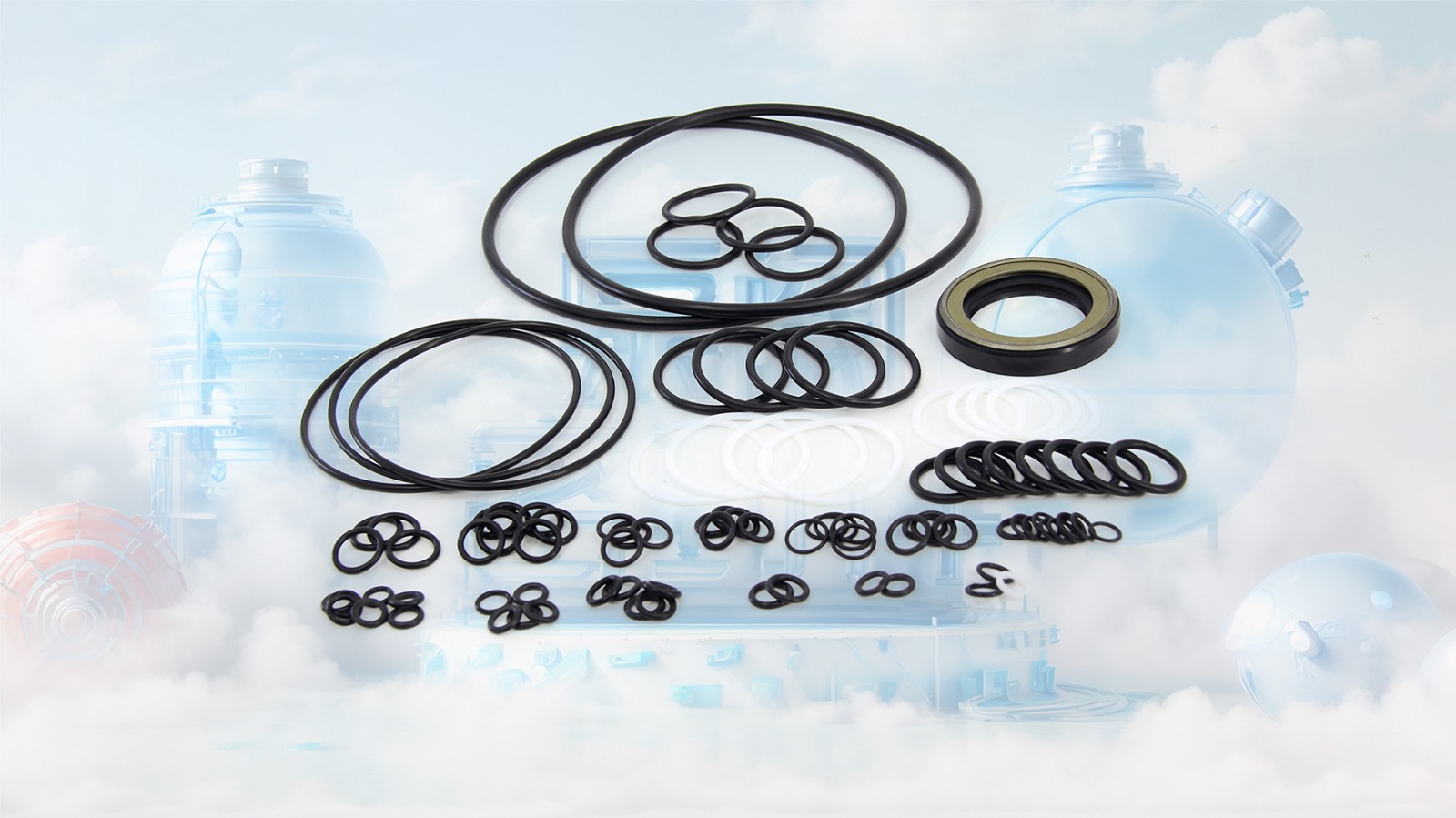 液壓泵修理包密封件密封圈產(chǎn)品圖 液壓泵修理包密封件密封圈產(chǎn)品圖