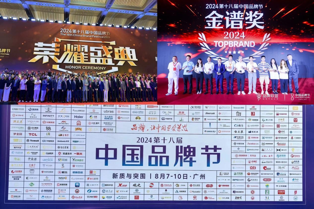 東晟密封件閃耀2024第十八屆中國(guó)品牌節(jié)，榮獲密封技術(shù)“金譜獎(jiǎng)”